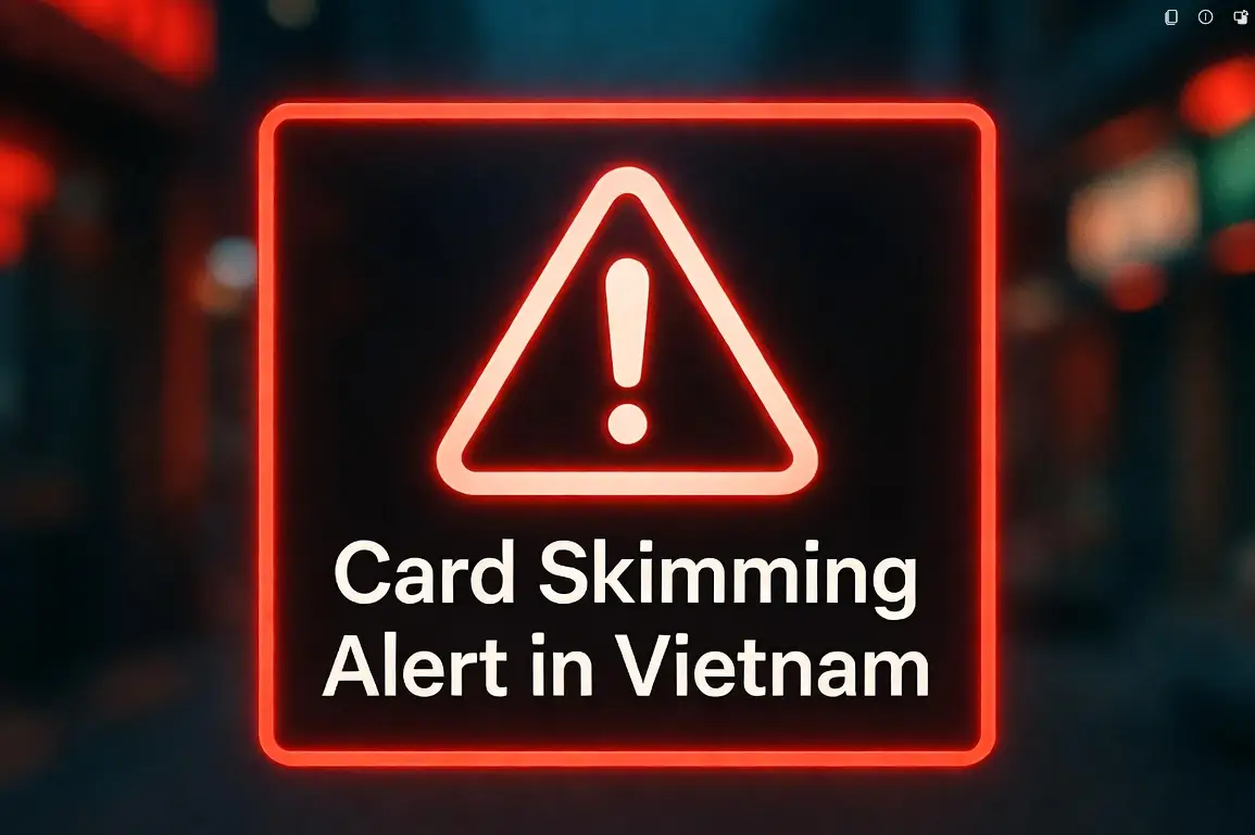 베트남 카드 스키밍 예방 ATM 안전 사용 방법