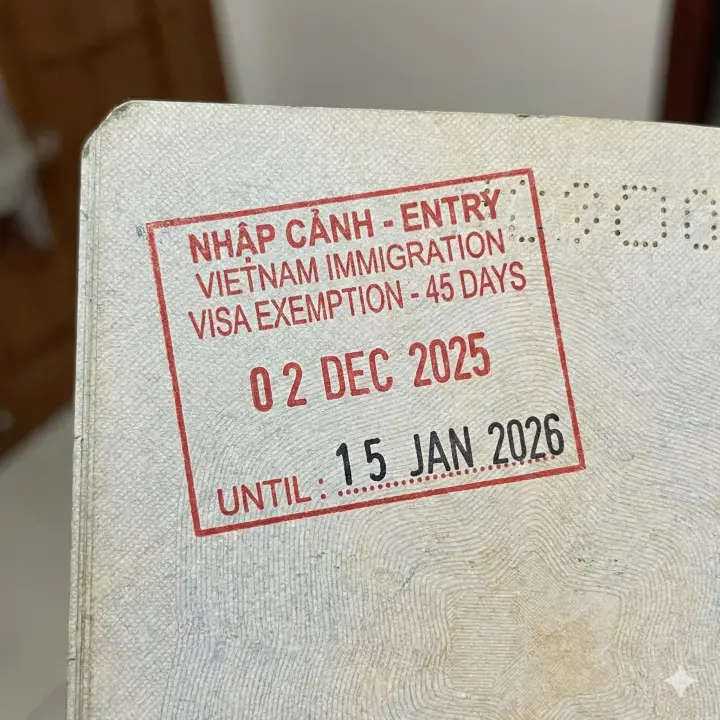 베트남 무비자 기간