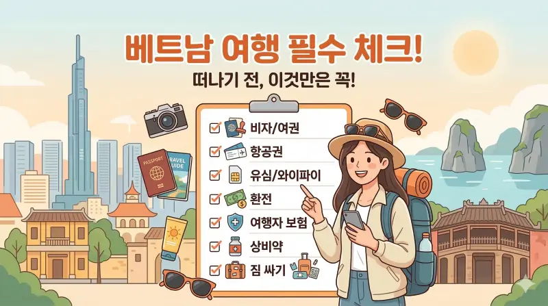 베트남 여행 필수 체크리스트